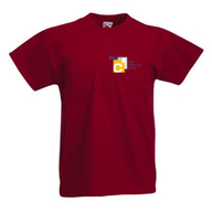 Kinder-T-Shirt mit Bestickung