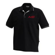 Casual-Polo (schwarz, unisex)