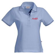 Women-Casual-Polo (sky blue)
