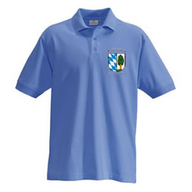 Herren-Poloshirt (malibu blue)