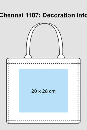 Chennai Short Handled Jute Shopper Bag