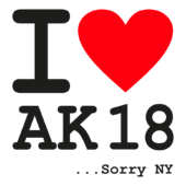 A155 - I love AK 18...Sorry NY