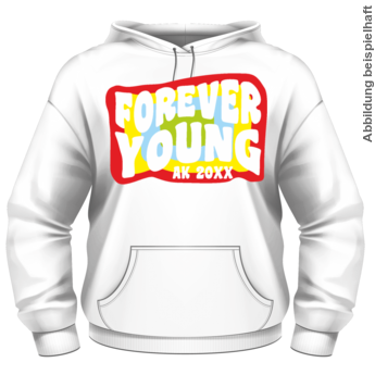 Abschlussmotiv O19 - FOREVER YOUNG COLOURED