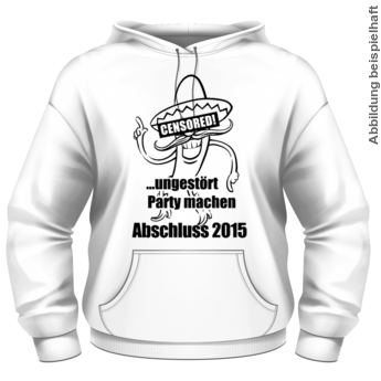 Abschlussmotiv D51 - Gensored!...ungestört Party machen