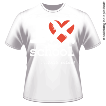 Abschlussmotiv A192 - I don´t love school...Ak 18 rules!