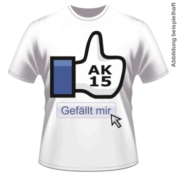 Abschlussmotiv B196 - AK 18 Gefällt mir