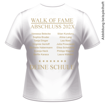 Abschlussmotiv E126 - Walk of Fame