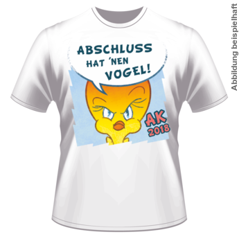 Abschlussmotiv G139 - Abschluss hat \\\\\\\'nen Vogel!