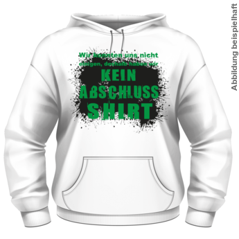 Abschlussmotiv A131 - Wir konnten uns nicht einigen, deshalb haben wir kein Abschluss Shirt