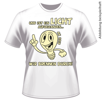 Abschlussmotiv A212 - Uns ist ein LICHT aufgegangen...wir brennen durch!