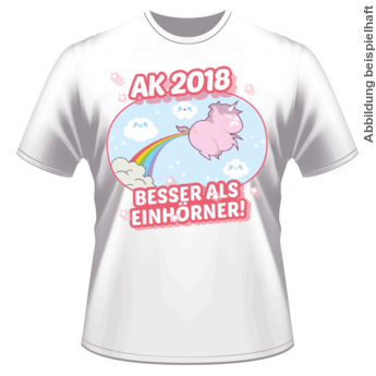 Abschlussmotiv I54 - Besser als Einhörner!