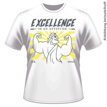Abschlussmotiv K116 - Excellence is an Attitude
