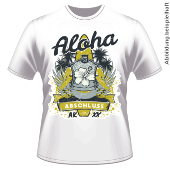 Abschlussmotiv K76 - Aloha