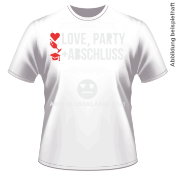 Abschlussmotiv K220 - Love Party Abschluss