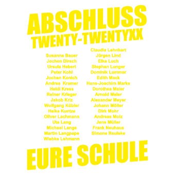 Abschlussmotiv N26 - Abschluss: The title of our sextape Hinten