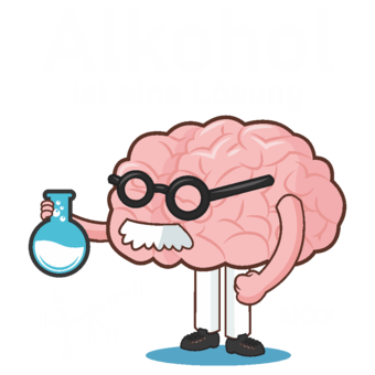 Abschlussmotiv N73 - Alkohol ist eine Lösung