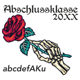 Abschlussmotiv O15 - abcdefAKu