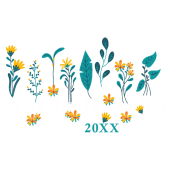 Abschlussmotiv O53 - Abschluss Plants