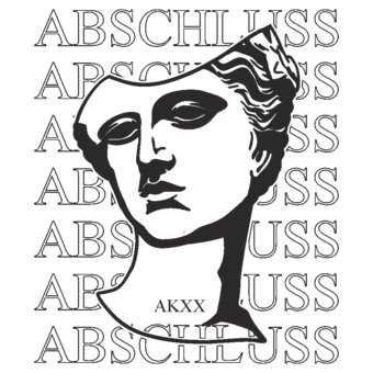 Abschlussmotiv O55 - Abschluss Art einfarbig