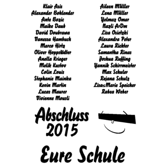 Abschlussmotiv D79 - Smiley