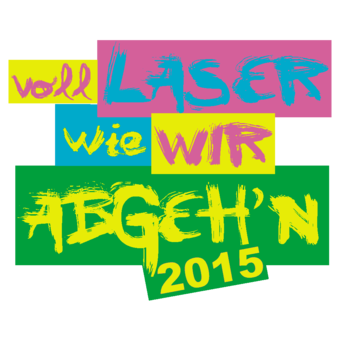 Abschlussmotiv B123 - Voll Laser wie wir abgeh\\\'n