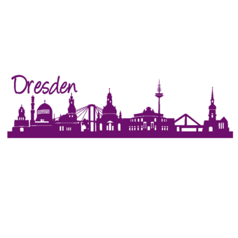 Abifahrtmotiv C06 - Dresden Skyline