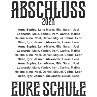 Abschlussmotiv P08 - Travis BACK