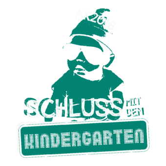 Abschlussmotiv D31 - Schluss mit dem Kindergarten