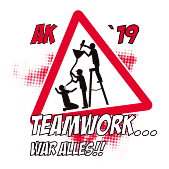 Abschlussmotiv E123 - Teamwork...war alles!