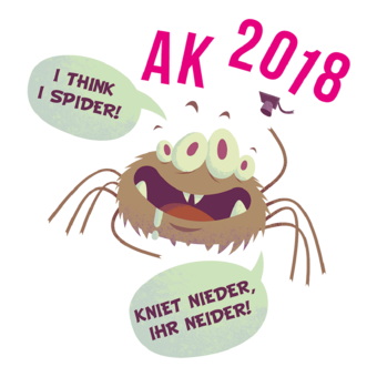 Abschlussmotiv I76 - I think I spider! Kniet nieder, ihr Neider!