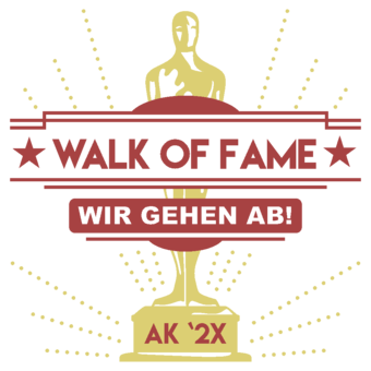 Abschlussmotiv F20 - Walk of Fame - Wir gehen ab!