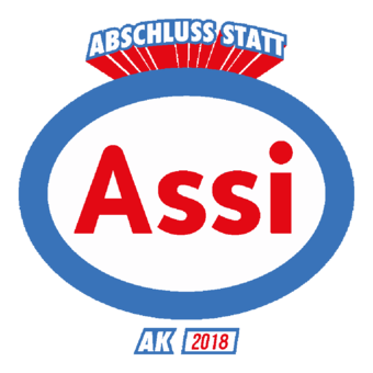 Abschlussmotiv F155 - Abschluss statt Assi