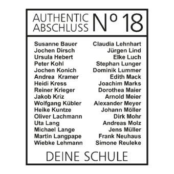 Abschlussmotiv F169 - Authentic Abschluss