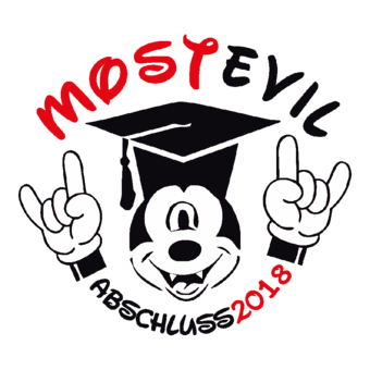 Abschlussmotiv E38 - Mickey Mouse most evil