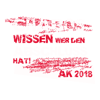 Abschlussmotiv E121 - Chabos wissen wer den Abschluss hat!