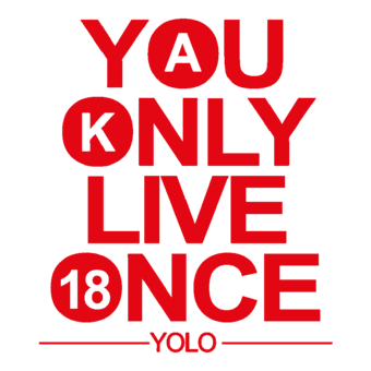 Abschlussmotiv B204 - You only live once