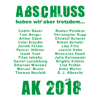 Abschlussmotiv A132 - Kein Abschluss Shirt