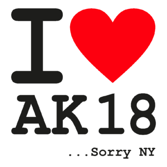 Abschlussmotiv A155 - I love AK 18...Sorry NY