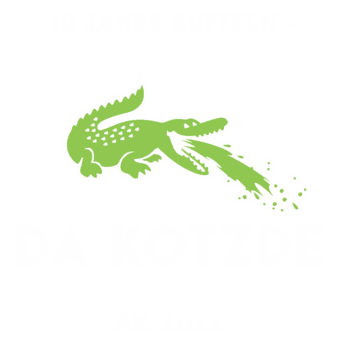 Abschlussmotiv I182 - 10 Jahre buffeln – Da Kotzde