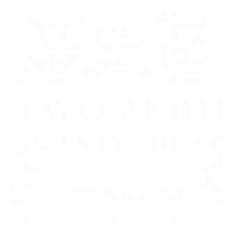 Abschlussmotiv G01 - Two Zero Eighteen Abschluss Auf Diament-Niveau