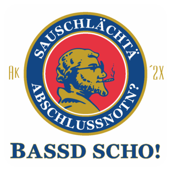 Abschlussmotiv DI02 - Sauschlächtä Abschlussnoten? Bassd scho!