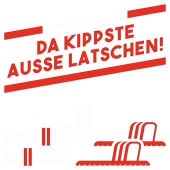 Abschlussmotiv DI06 - Da kippste ausse Latschen!