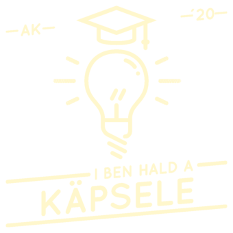 Abschlussmotiv DI16 - I ben hald a Käpsele