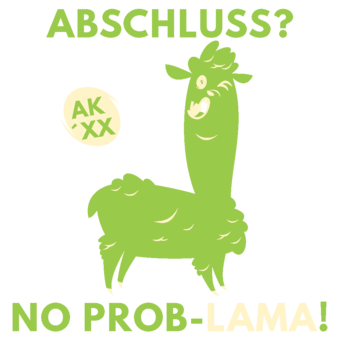 Abschlussmotiv K108 - no Prob-Lama