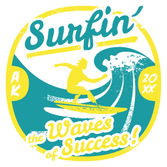 Abschlussmotiv K122 - Surfin´ the Waves of Success