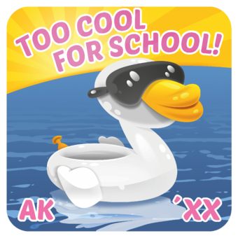 Abschlussmotiv K28 - To Cool for School