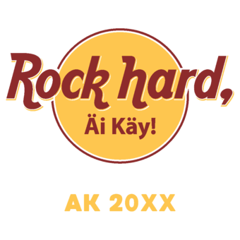Abschlussmotiv K70 - rock hard