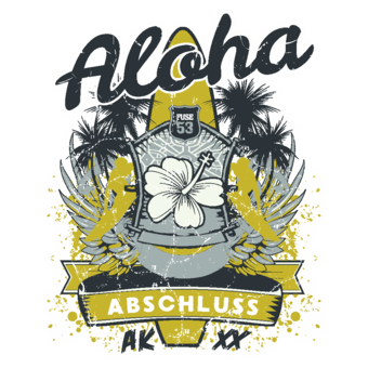 Abschlussmotiv K76 - Aloha