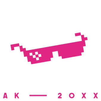 Abschlussmotiv K98 - i´m brilliant - deal with it