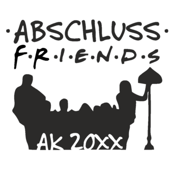 Abschlussmotiv K196 - Friends, Freunde